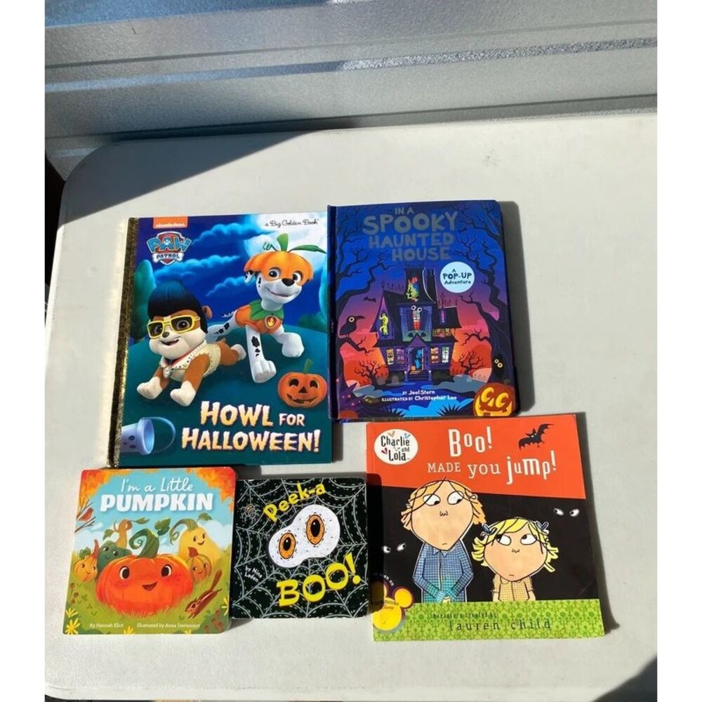 5 Halloween Kids Books Paw Patrol Pop Up Board Books